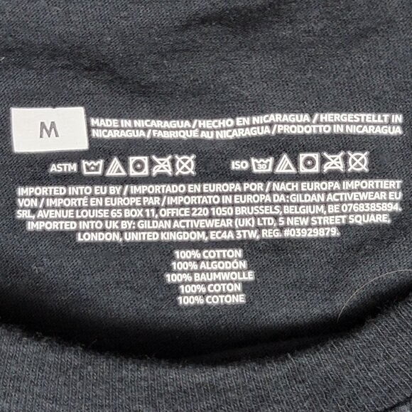 Black Periodic Table of Cats Short Sleeve Tee Shirt - M - Picture 13 of 13